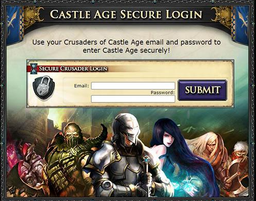 Web3 Castle Age Log in
